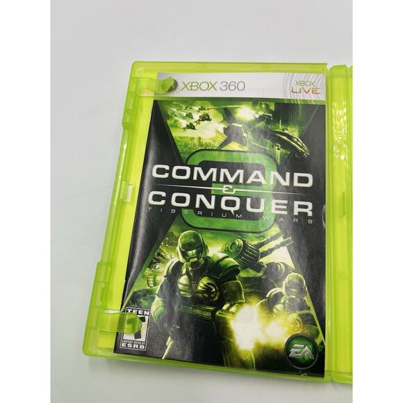 Command & Conquer 3: Tiberium Wars (Microsoft Xbox 360, 2007) CIB - Picture 7 of 7
